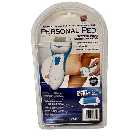 Personal Pedi Foot Care System by Laurant As Seen on TV Buffing Smoothing NEW - Picture 3 of 5